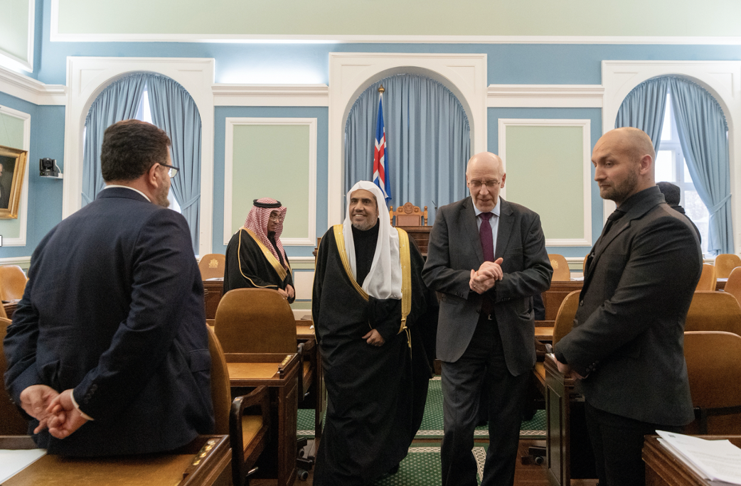In Iceland, His Excellency visited the Hallgrímskirkja Lutheran Church and met with Lutheran leaders