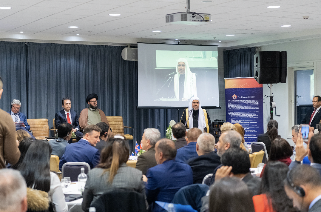 In Norway, His Excellency spoke at the Symposium on the Unifying Human Brotherhood