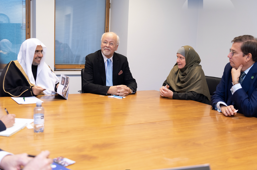 In Finland, His Excellency met with Lutheran, Catholic, and Orthodox faith leaders