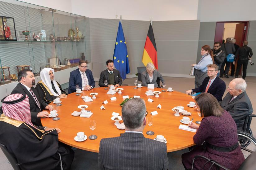 le Secrétaire général, Mohammad Alissa a rencontré le Président du Parlement allemand, M. Wolfgang Schäuble.