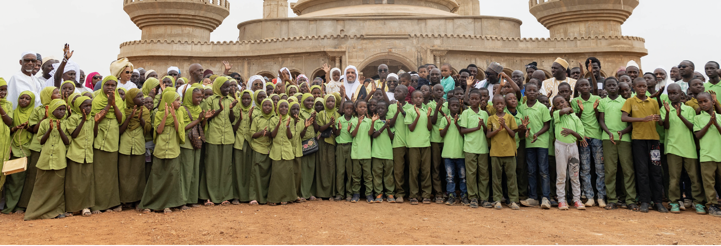 In Senegal, His Excellency visited the International Organization for Relief Welfare and Development clinic