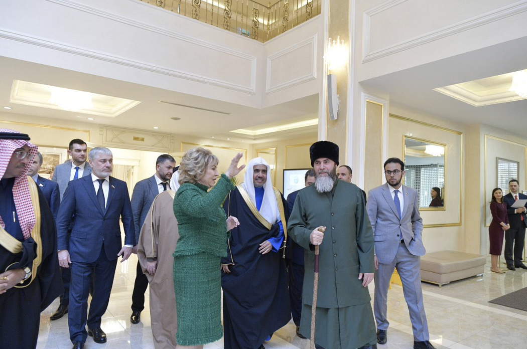 His Excellency visited Moscow, St. Petersburg, Kazan, and Grozny on this trip to Russia