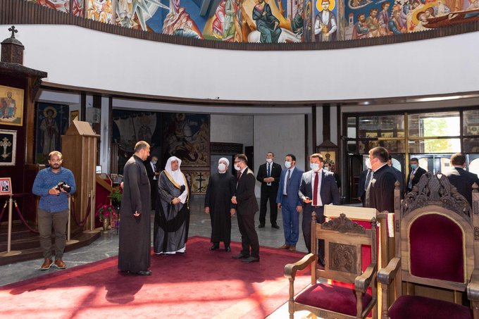 The Cathedral of Skopje welcomed HE Dr MohammadAlissa, during his visit his excellency noted that Macedonia stands as a prime example of diversity and tolerance within a society.