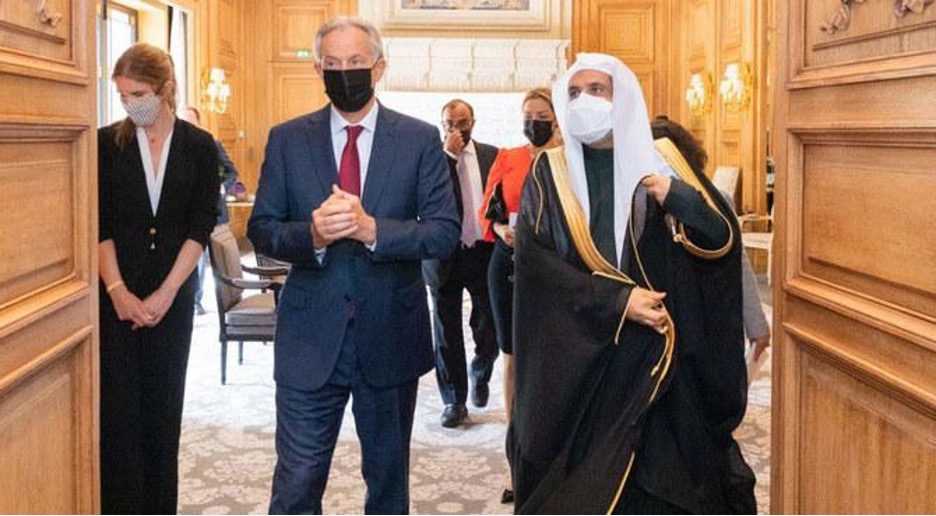 Arab News Breaks News that the Muslim World League and Tony Blair Institute for Global Change Signed a Deal to Empower 100,000 Youth