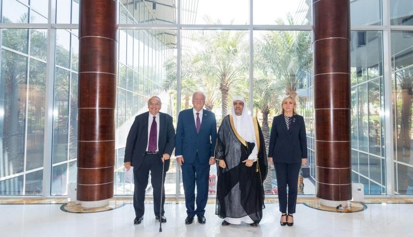 شیخ ڈاکٹر محمد العیسی نے ایک اعلی سطحی فرانسیسی وفد کا استقبال کیا