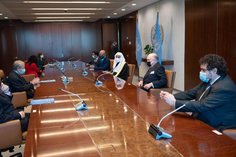 The UN’s antonioguterres met with Mohammed Alissa
