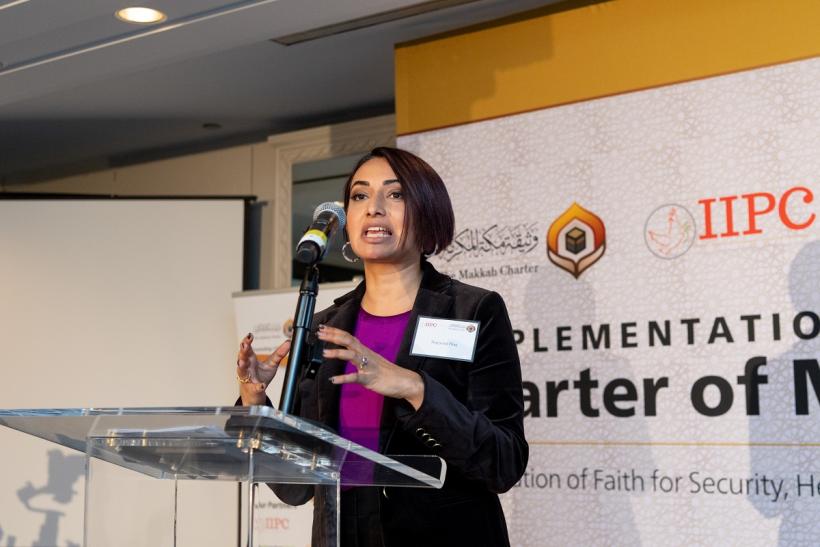 واشنگٹن میں  مشترکہ اقدار کے فروغ کے ساتھ ایک انسانی کنبے کے تصور کے لئے پہلے میثاق مکہ مکرمہ فورم کی میزبانی