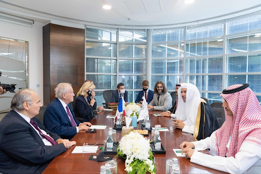 Secretary General Dr. Al-Issa Receives French Parliamentary Delegation