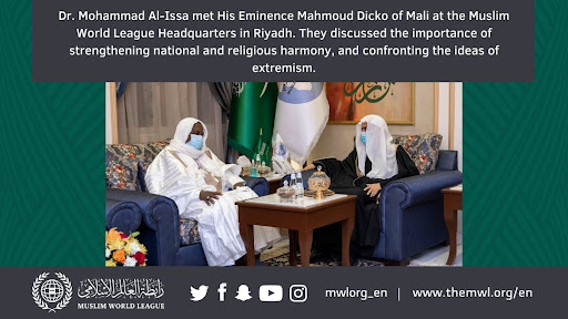 Secretary General Dr. Al-Issa Meets Religious Leader from Mali