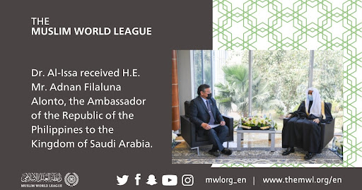 Secretary General Dr. Al-Issa Engages with Ambassador Alonto of the Philippines