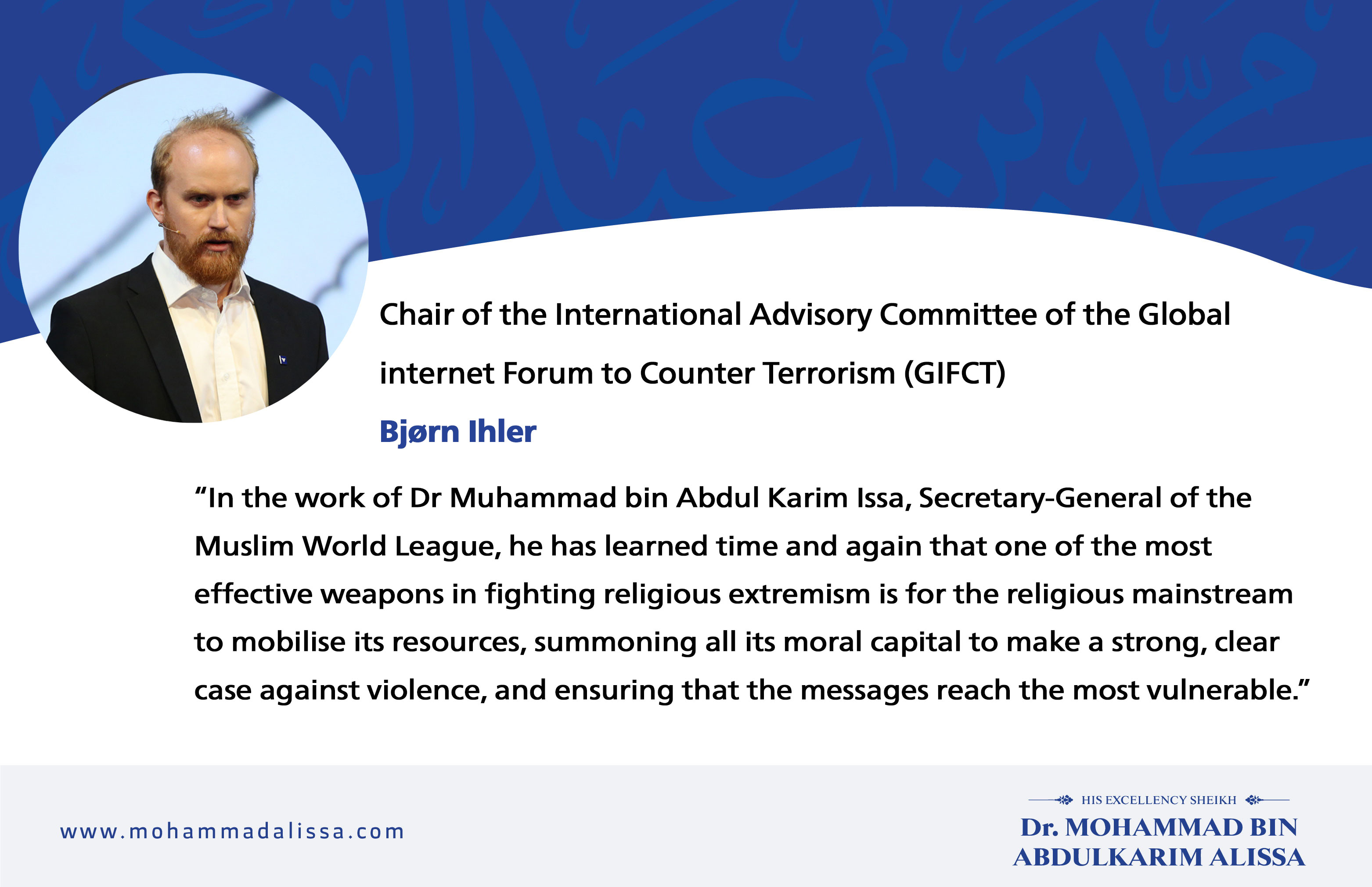 Dr. Al-Issa’s Approach in Combating Extremism Recognized in EuroNews