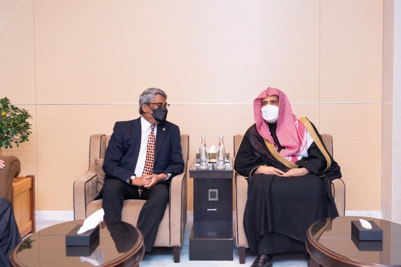 At the invitation of the President of the Republic of Maldives, a delegation from the MWL, led by HE Dr. Mohammad Alissa