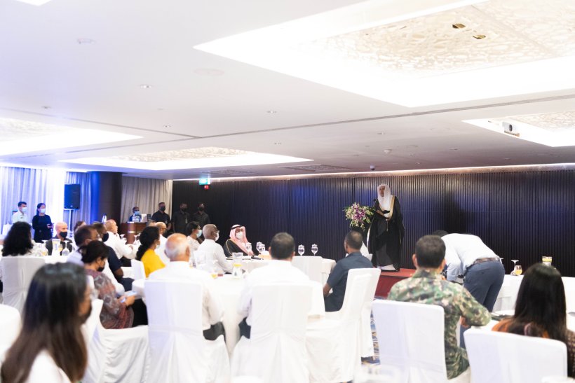 H.E. Dr. Mohammad Alissa gave a lecture on ways to combat extremism & terrorism intellectually & electronically