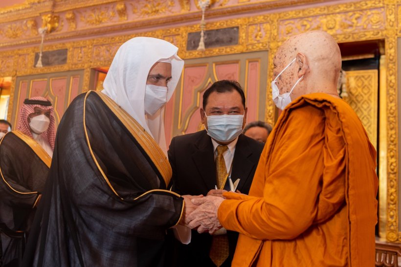 Mohammad Alissa a rencontré un dirigeant bouddhiste en Thaïlande, qui a été ravi de sa visite