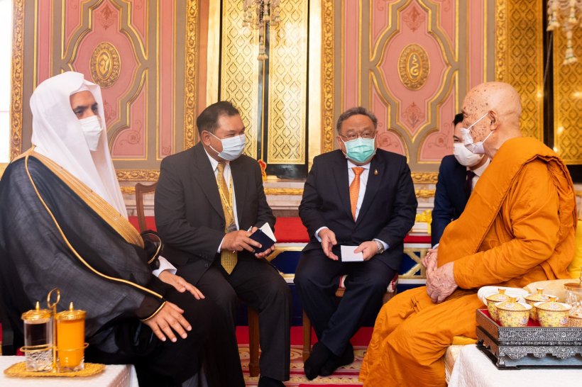 Mohammad Alissa a rencontré un dirigeant bouddhiste en Thaïlande, qui a été ravi de sa visite