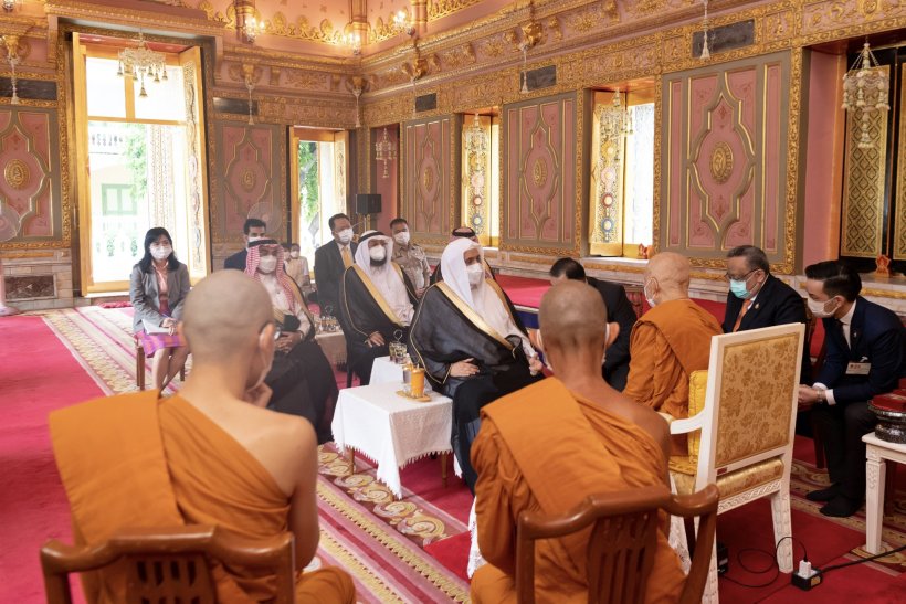 Mohammad Alissa a rencontré un dirigeant bouddhiste en Thaïlande, qui a été ravi de sa visite