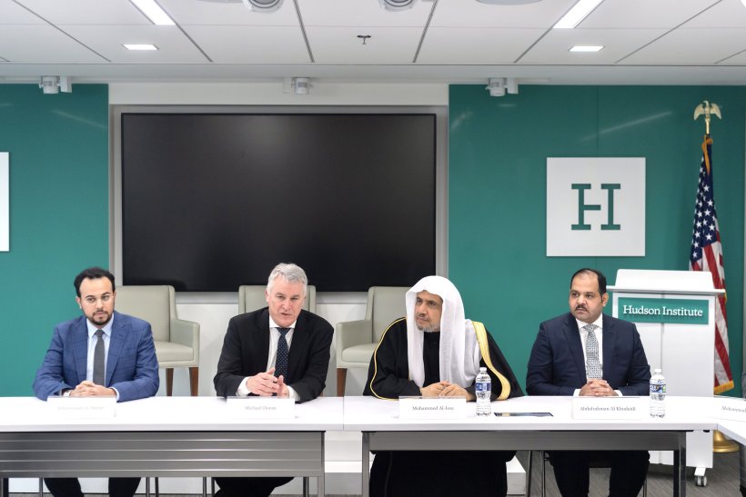 The Hudson Institute in Washington, DC, hosted His Excellency Dr. Mohammad Alissa