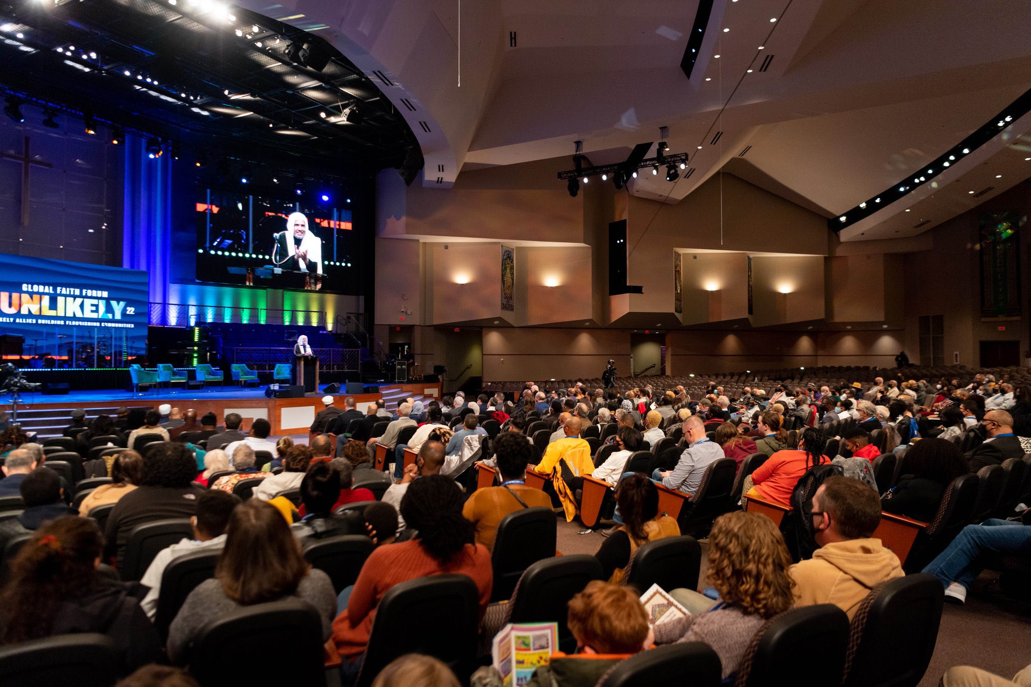 H.E. Dr. Mohammad Alissa was the main guest of honor for the extraordinary Global Faith Forum 2022