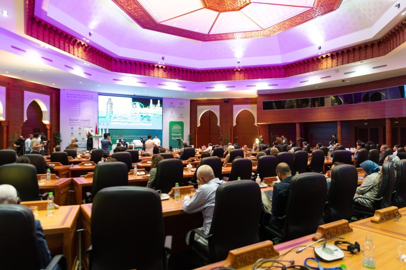 At an Intl ceremony - Dr. Al-Issa announces from ISESCO: the fulfillment of requirements to launch the 1st ever touring version of the Museum of the Prophet's Biography & Islamic Civilization