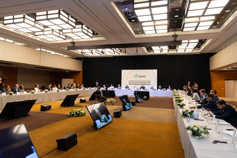 A Genève MohammadAlissa a été l’invité d’honneur du forum «La coopération entre les organisations internationales dans le domaine humanitaire» en présence des plus grands responsables