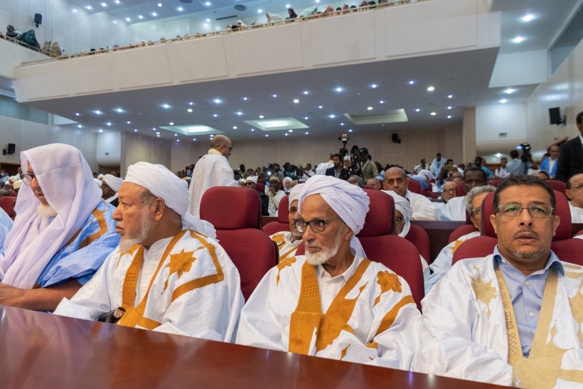 MohammadAlissa lors de la conférence sur la biographie du Prophète(paix sur lui) à Nouakchott :