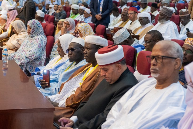 MohammadAlissa lors de la conférence sur la biographie du Prophète(paix sur lui) à Nouakchott :