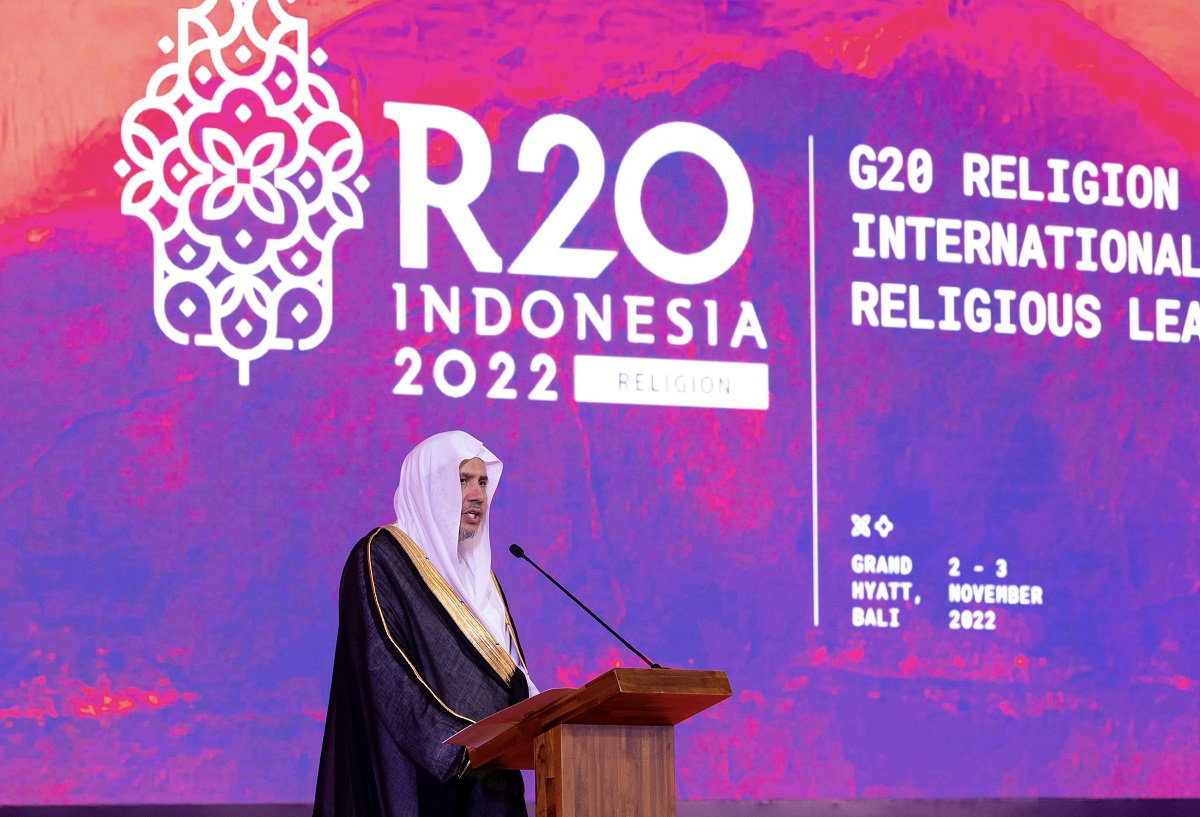 His Excellency Sheikh Dr. Mohammed Al-Issa Delivers Opening Speech at R20 Interfaith Summit