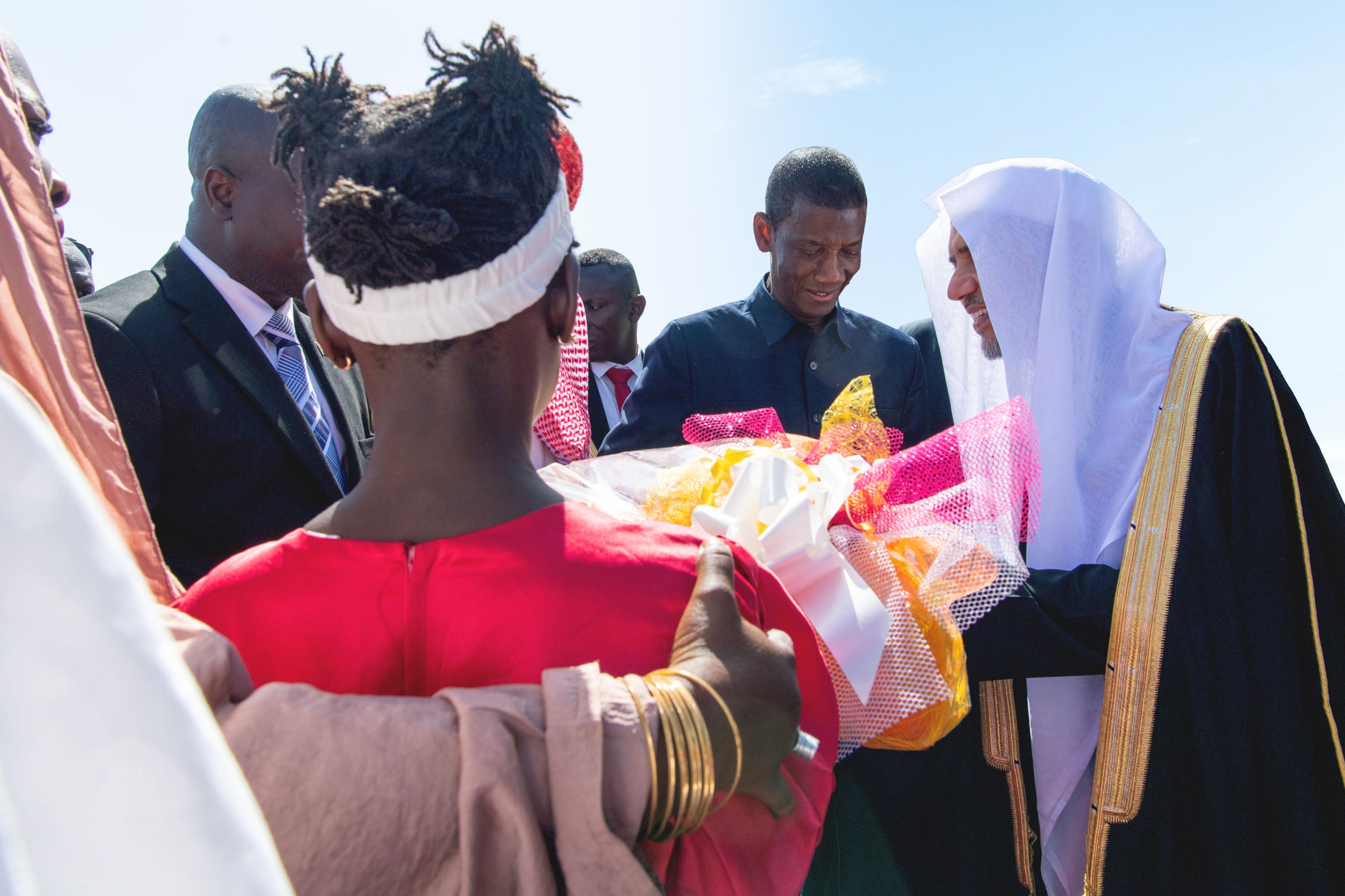 Sur invitation du président gambien : Mohammad Alissa arrive en Gambie où il a été reçu par le Vice-président Mr. Badara Ajouf