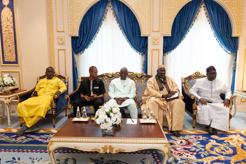 Mohammad Alissa recoit à La Mecque, pour traiter de sujets d’intérêt commun, Cheikh Mahmoud Diko