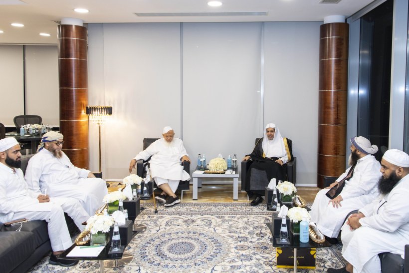 Mohammad Alissa a reçu le président de l’association des savants indiens, cheikh Arshad Madani, et la délégation qui l’accompagnait