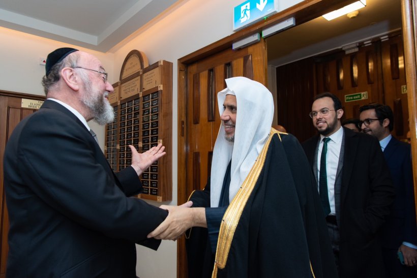HE Dr.Alissa the SG of the MWL, met with Sir Ephraim Mirvis
