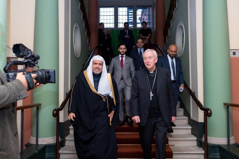Mohammad Alissa a rencontré à Londres, l’Archevêque de Westminster, le Cardinal Vincent Collins