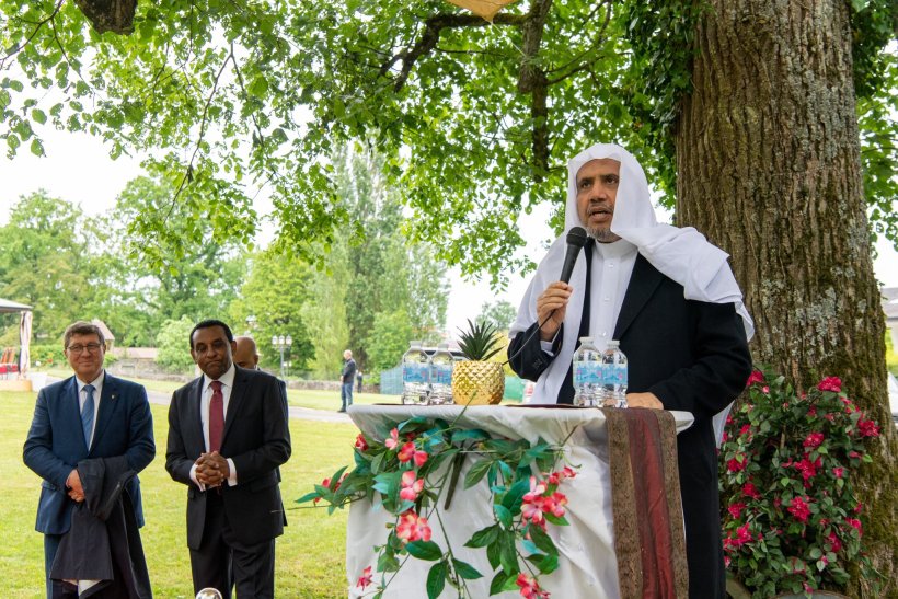 In the presence of the President of the Grand Council of the Republic and Canton of Geneva, Mr. Mauro Poggia, and members of the Swiss Parliament, international officials