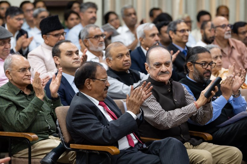 La Fondation Internationale Vivekananda a reçu, à son siège à New Delhi, le Secrétaire Général, Président de l'Association des Savants Musulmans, Cheikh Muhammad Al-Issa