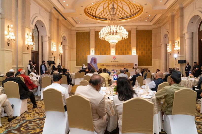 مؤسسة الهند تستضيف معالي الأمين العام، رئيس هيئة علماء المسلمين، فضيلة الشيخ د. ⁧‫محمد العيسى