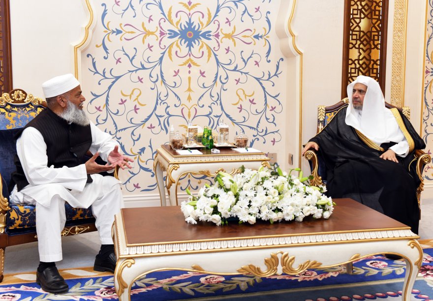 His Excellency Sheikh Dr.Mohammed Al-Issa, Secretary General of the Muslim World League, met with His Eminence Sheikh Muhammad Amir, Grand Mufti of New Zealand.