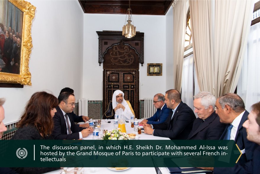 Mohammad Bin Abdulkarim Al Issa Website The Grand Mosque In Paris Hosts His Excellency Sheikh