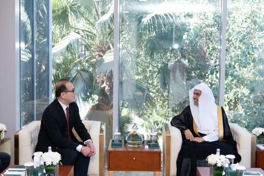 His Excellency Sheikh Dr. Mohammed Al-Issa met with His Excellency Ambassador Dr. Teng Sheng-Ping, the Taipei Economic and Cultural Representative in Saudi Arabia