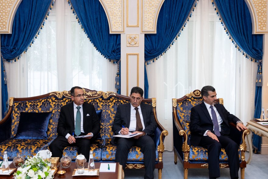 His Excellency Sheikh Dr. Mohammed Al-Issa , Secretary-General of the MWL and Chairman of the Organization of Muslim Scholars, welcomed Muhammad Samir Nakshabndy