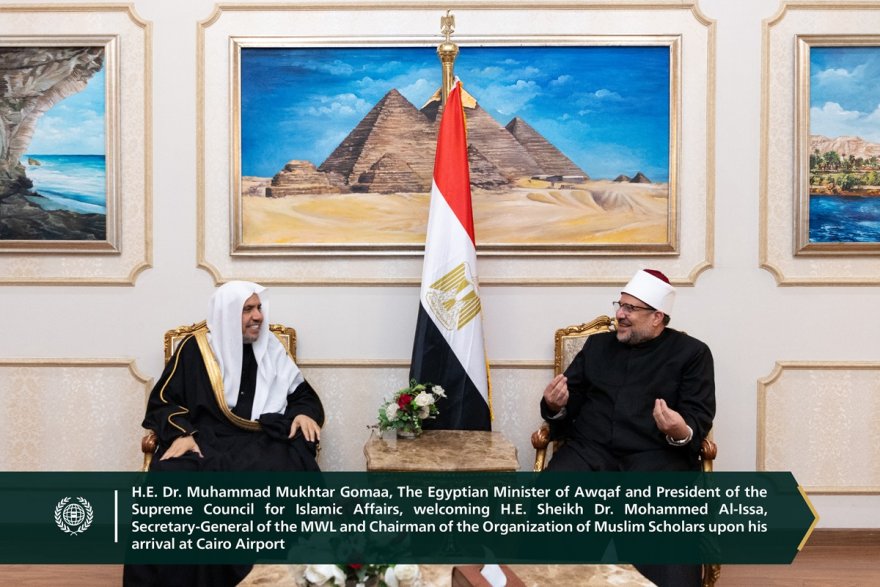 Highlights from the visit of His Excellency Sheikh Dr. Mohammed Al-Issa,, to the Arab Republic of Egypt