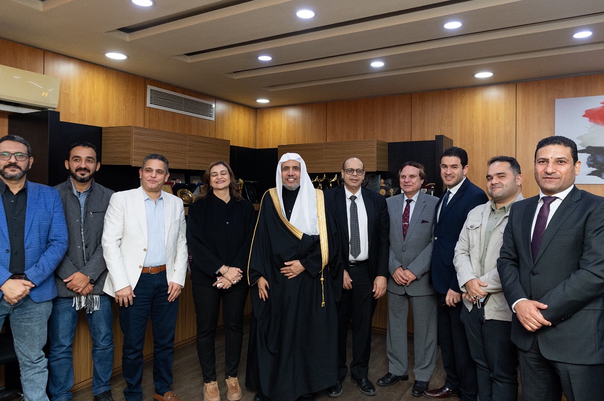 Youm7 Newspaper hosted His Excellency Sheikh Dr. Mohammed Al-Issa, the Secretary-General of the MWL, at its headquarters in Cairo