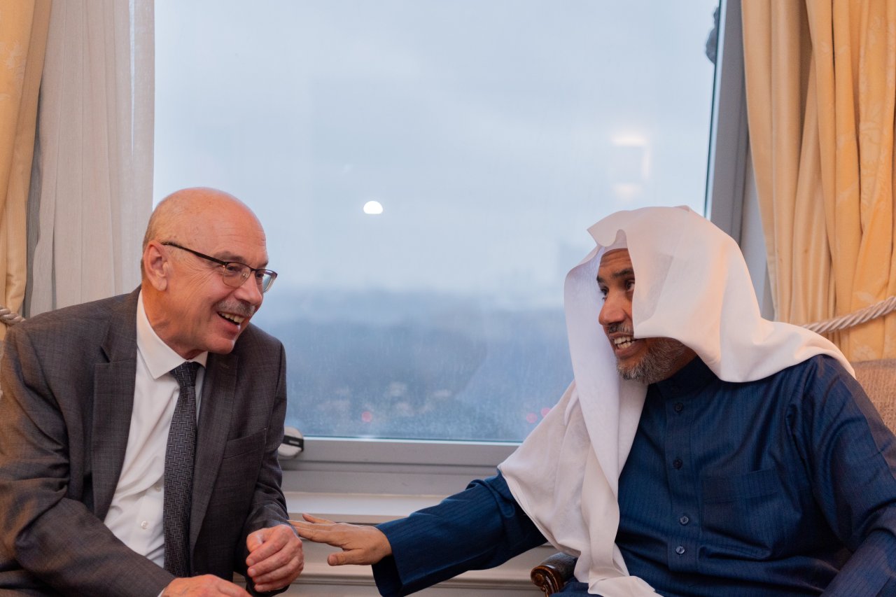 استقبل معالي الأمين العام د.محمد العيسى، في مقر إقامته بنيويورك، وفدَ الأمم المتحدة لمحاربة الإرهاب، برئاسة معالي وكيل الأمين العام، السيد فلاديمير فورونكوف