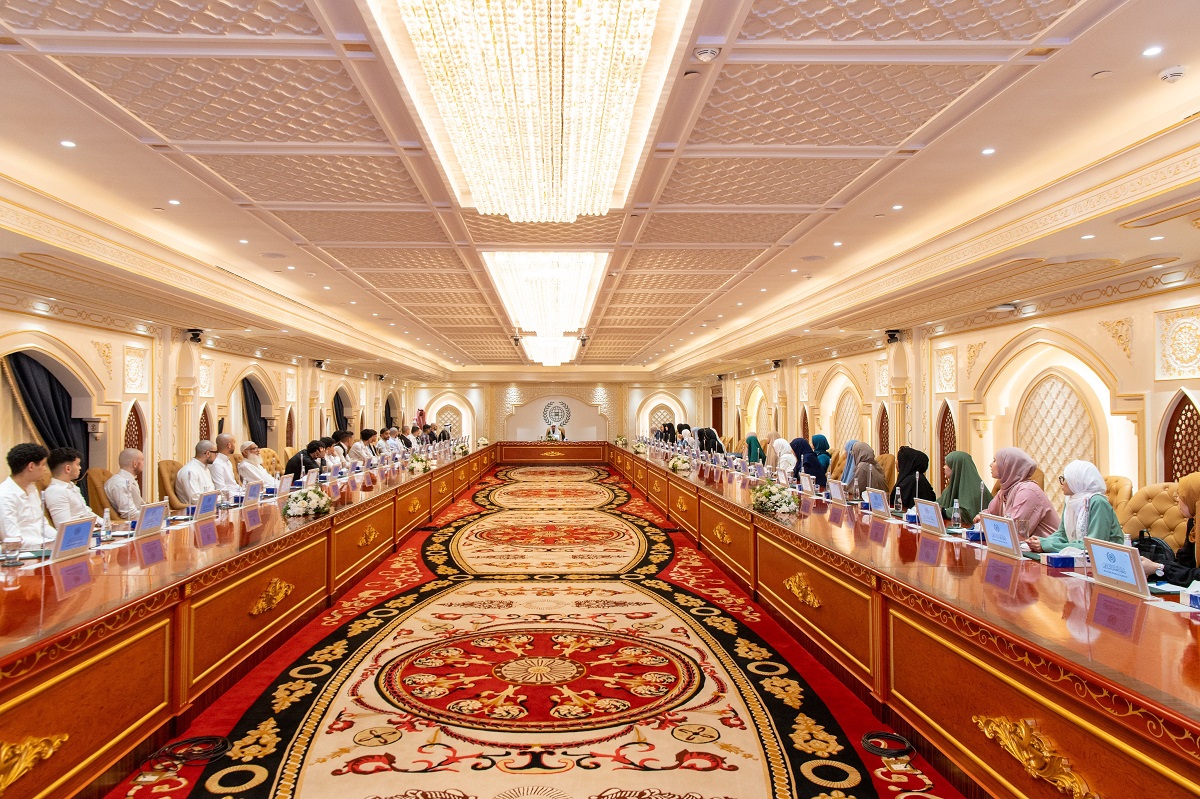 Yesterday at the Muslim World League headquarters in Makkah,