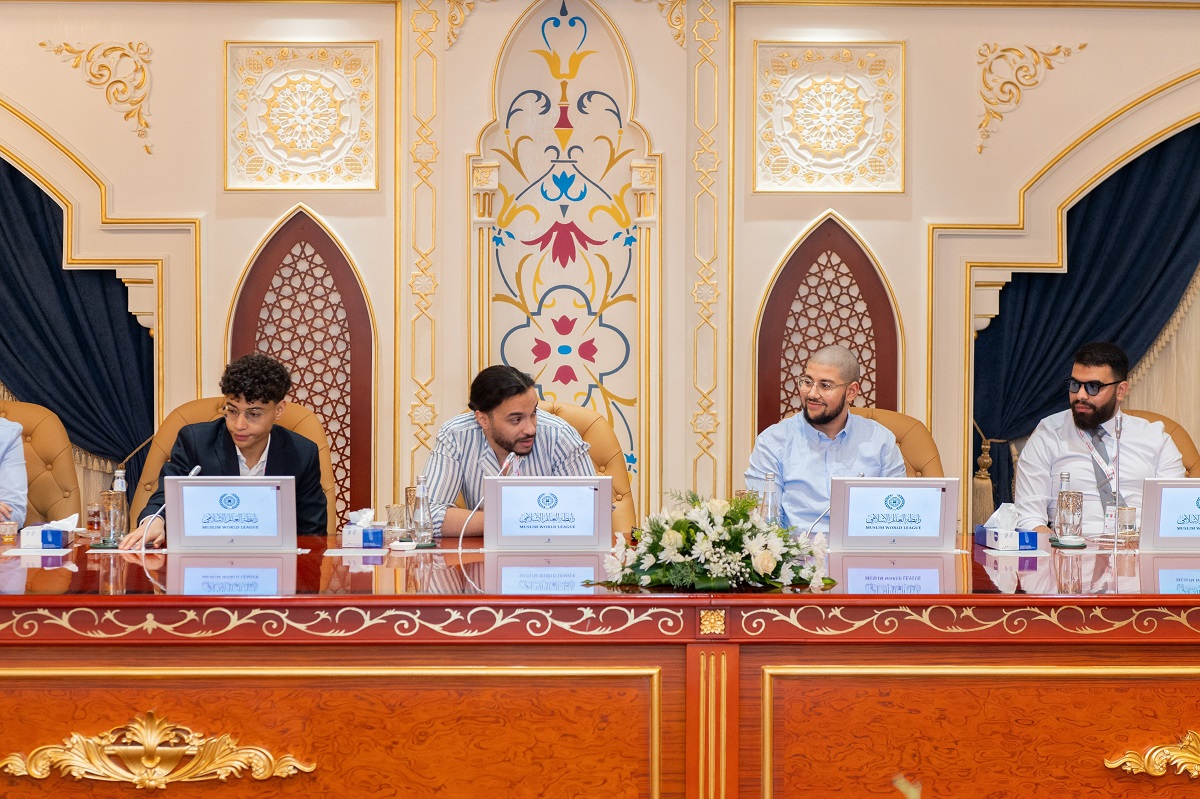 Yesterday at the Muslim World League headquarters in Makkah,