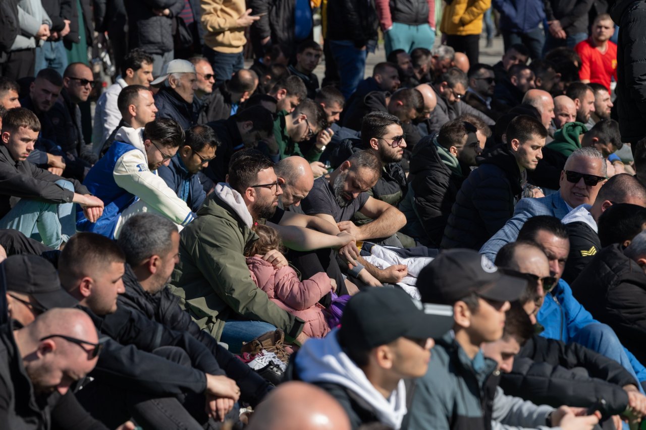 from the pulpit of the grand historical mosque in Tirana, Albania, His Excellency Sheikh Dr. Mohammed Al-Issa, Secretary-General of the MWL and Chairman of the Organization of Muslim Scholars delivers today's Friday sermon on the 6th of Sha'ban
