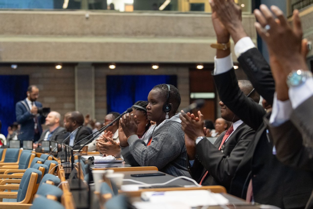 Un discours intitulé « Sécurité, développement et autonomisation » pour la jeunesse africaine :