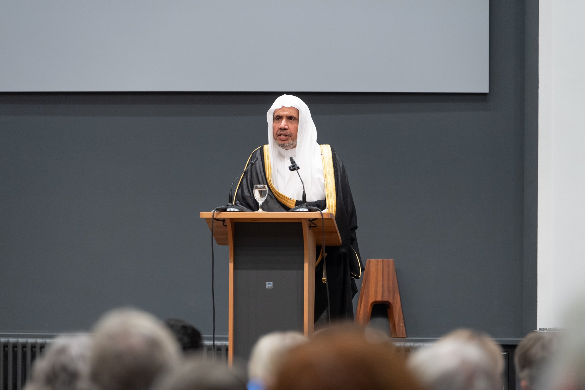 His Excellency Sheikh Dr. Mohammed Al-issa, Secretary-General of the MWL, delivered a lecture at the headquarters of Club 44 for Intellectual Studies in La Chaux-de-Fonds, Switzerland