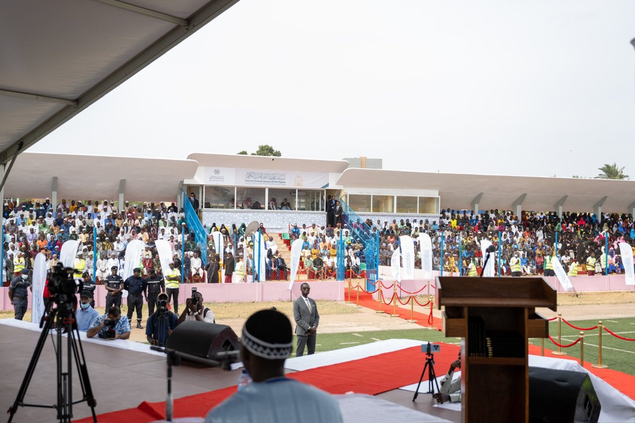 Lors du plus grand rassemblement coranique de ce type en Afrique de l’Ouest, sous le haut patronage du Président de la Guinée-Bissau :