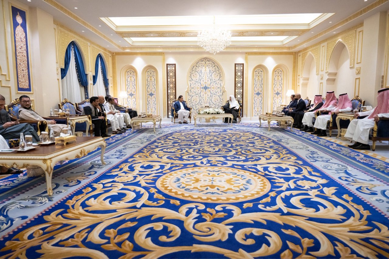 His Excellency Sheikh Dr. Mohammed Al-Issa, Secretary-General of the MWL, met with His Excellency Mr. Sardar Ayaz Sadiq, the Speaker of the National Assembly of Pakistan