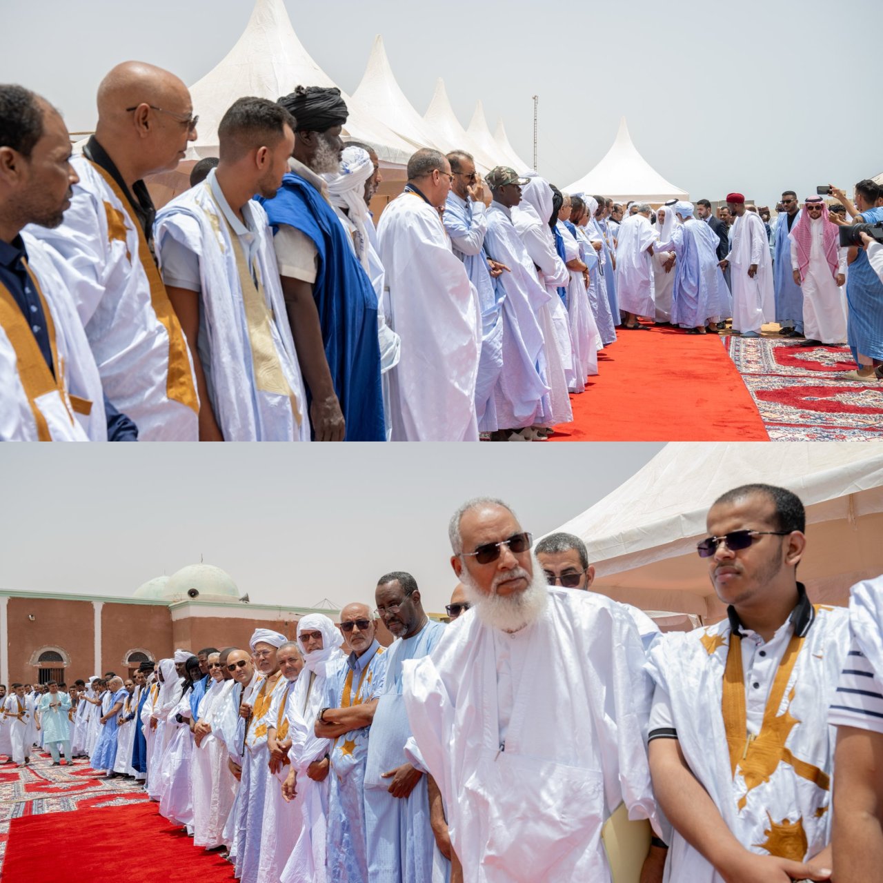 هذا اليوم على "منبر الجُمعة" بنواكشوط .. مسبوقاً بحفل استقبال علمائي كبير: فضيلة الشيخ د.محمد العيسى يخطب ويؤم المصلين بحضور كبار العلماء وجمع غفير من المصلين.